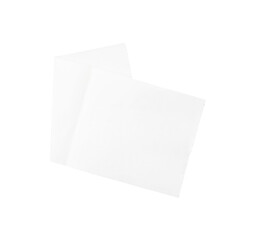 bill paper isolated on white