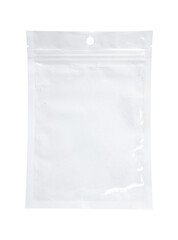 white plastic clip isolated