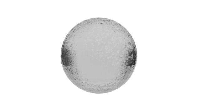 Transparent Sphere on Checkered Background - Powered by Adobe