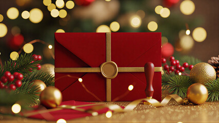 christmas tree with gift box