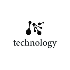 Intelligent neuron logo symbolizing innovation, connection, and future