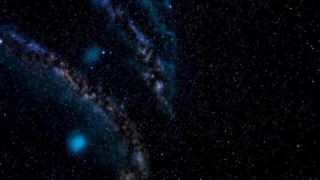 Background materials for starry sky and cosmic nebulae
