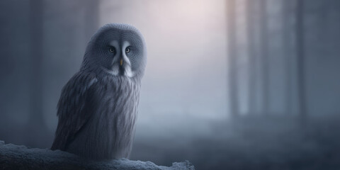 Bird bear forest owl wildlife animal predator hunter hunting watching alert eye nature wild habitat north america earth symbolism culture tribal amerindian majestic standing perched tree branch