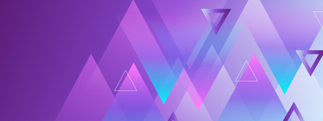 Fototapeta premium Dynamic Abstract Background Gradient Geometric Shapes