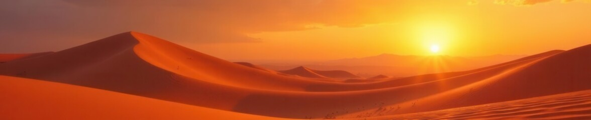 Massive amber rests on sunlit sand, sunset hues , vacation, holiday, sunset