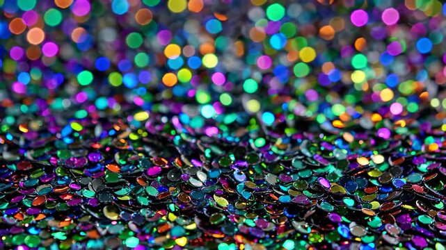 Colorful glitter sequin background material