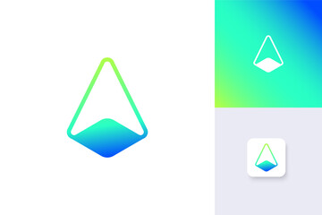 arrow icon logo design inspiration vector template