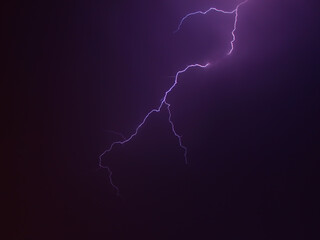 Lightning Bolts in the Sky