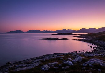 Twilight's Embrace, Coastal Serenity