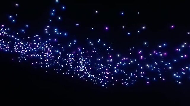 A Spectacular Drone Swarm Performance