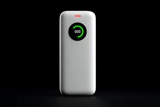 power bank showing empty battery - Powered by Adobe