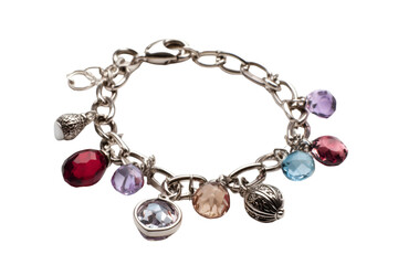 Elegant charm bracelet showcase jewelry photography studio setting close-up perspective accessory inspiration