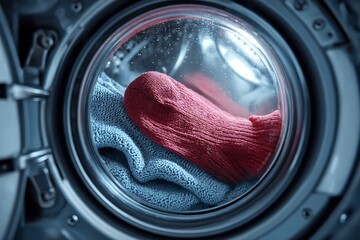 close up of a washing machine
