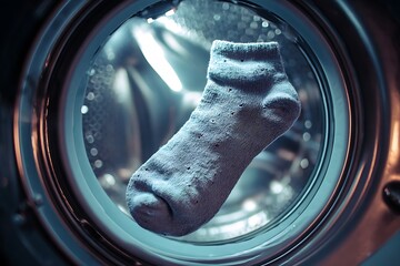 inside washing machine