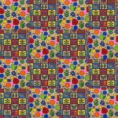 北欧風デザインの模様