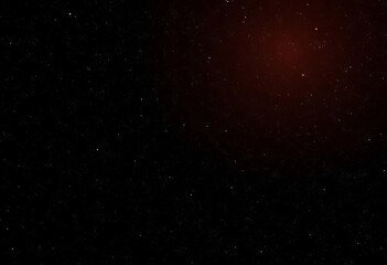 Fototapeta premium Black void punctuated by a dense field of tiny, sharp stars, vast and infinite, background, deep space