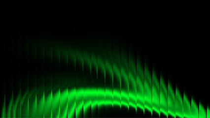 Dark green abstract striped wallpaper with noise texture.