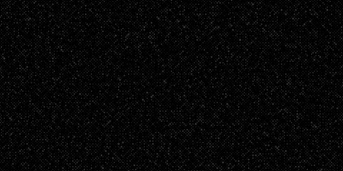 Subtle dark grey digital noise pattern with very fine pixels scattered across a solid black background creating a deep grainy texture.