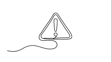 Warning Sign Exclamation Mark Danger Alert Symbol.