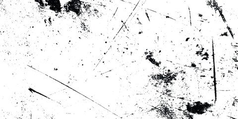 A stark textured background displaying abstract black smudges and linear scratches on a pristine white surface