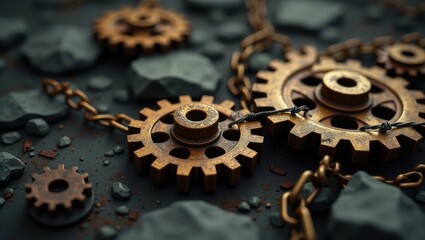 Intricate gear mechanism