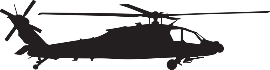 Indian Air Force Helicopter Silhouette Vector  Military Attack Helicopter Silhouette Graphic  Defense Aircraft Silhouette for Indian National Days  IAF Chopper Silhouette Design Element © Graphic Web
