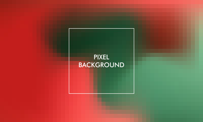 pixel gradient texture abstract background with red green color