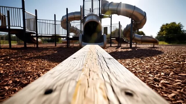 POV Look Up The Craziest Playground Slide Ever