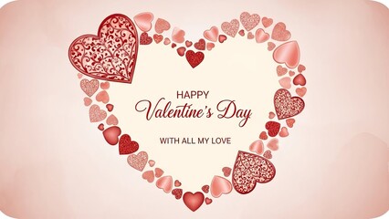 Happy valentine's day with all my love