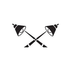 spotlights icon. Searchlight icon. vector illustration for mobile concept and web design