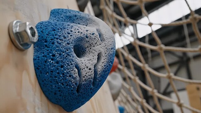 Incredible Texture Of A Pro Climbing Hold