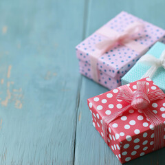 gift box with ribbon