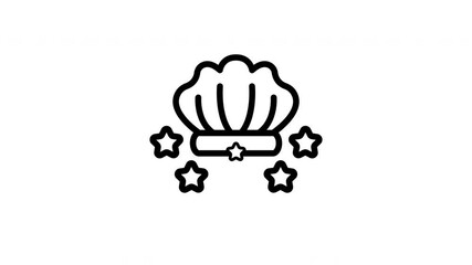 Animated Chef Hat Award