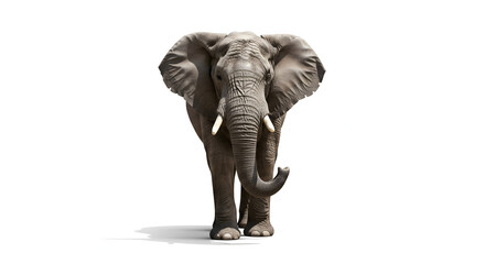 Obraz premium elephant isolated on white