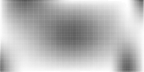 Halftone background. Grunge halftone pop art texture. White and black abstract wallpaper. Geometric vector
