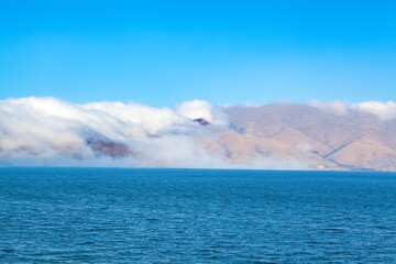 view of the sea and the sky