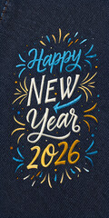 Fresh Start New Year 2026 Card