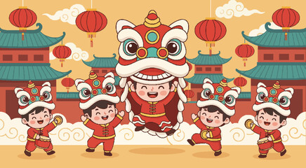 Obraz premium VEKTOR CINA 