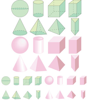 3D solid geometric shapes