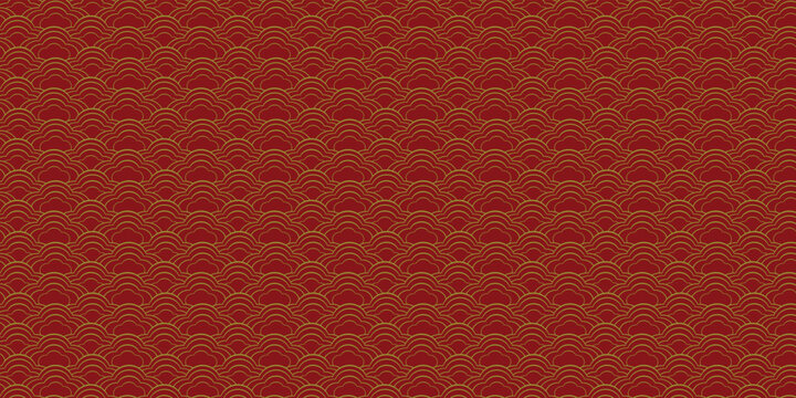 Chinese pattern wallpaper, oriental background for New Year. Lunar New Year Pattern.
