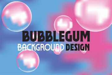 bubble neon glowing background design illustrator