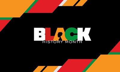 February is national black history month creative poster design