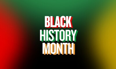 Black History Month is celebrated in February. African American History Month 