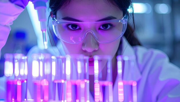scientist working in laboratory