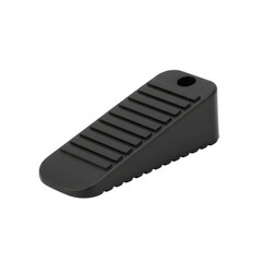 Black Door Stop for Home and Office Use with Non-Slip Design