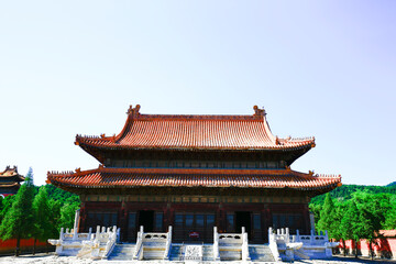Obraz premium Chinese traditional style of architecture