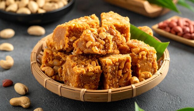 traditional food peanut cake