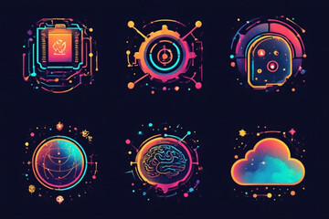 Fototapeta premium zodiac signs pisces
