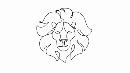 vector image of a dog