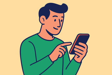 Smart Device for Digital Communication & Mobile Phone with Touchscreen Interface